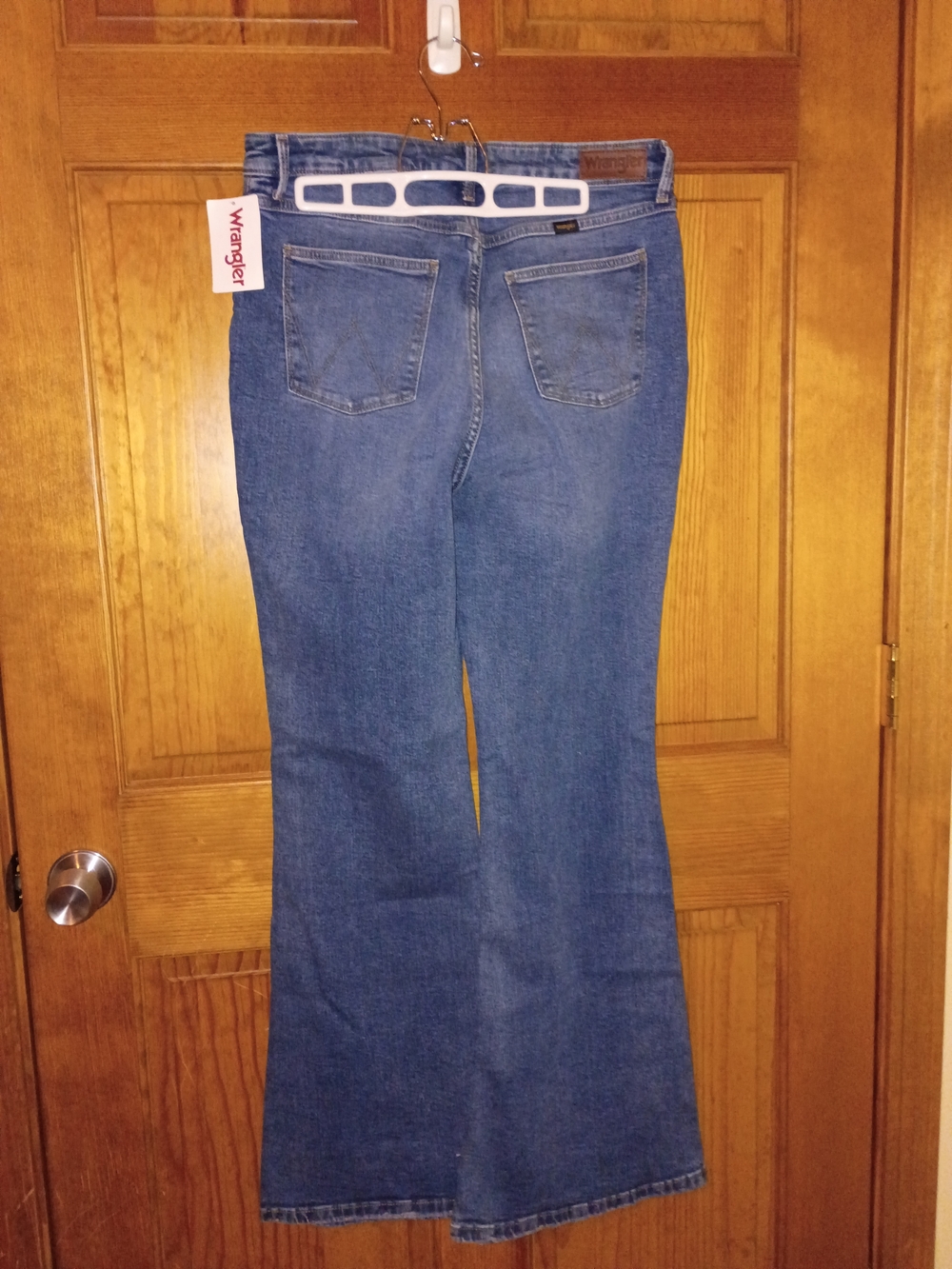 Wrangler Women's Medium Blue Flare Jeans